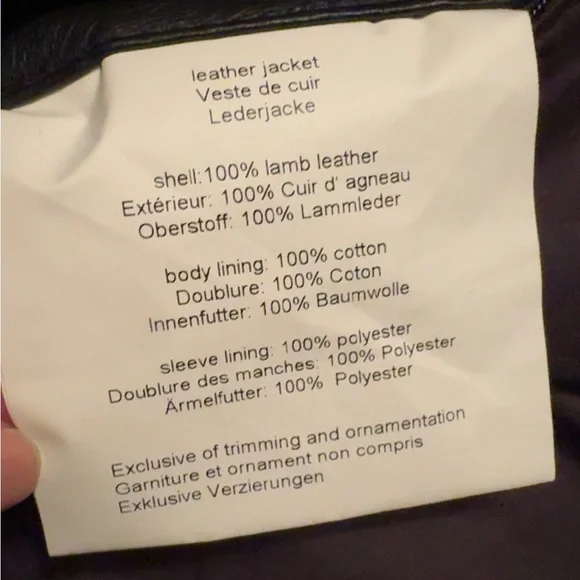 Free People Embroidered Black Leather Moto Jacket with Fringe - Floral Detail - Picture 13 of 13